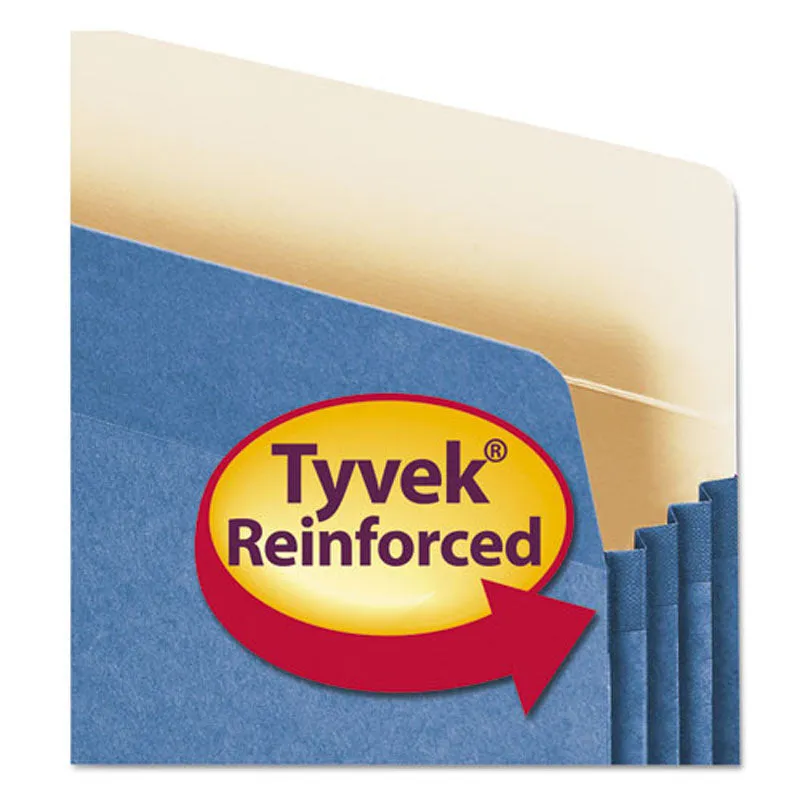 Colored Expanding File Pockets w/Tyvek