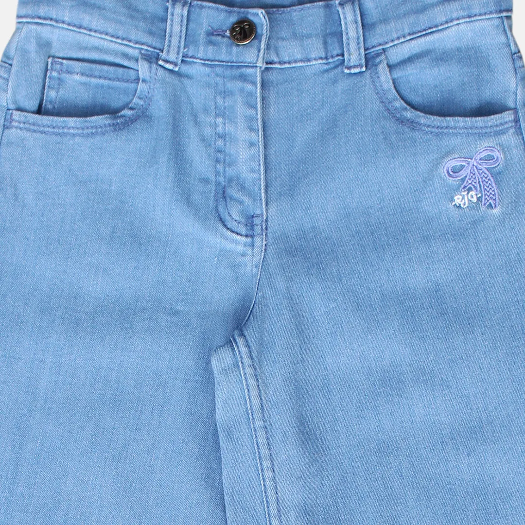 Denim Culottes/ Kulot Denim Anak Blue/ Rodeo Junior Girl Lunar