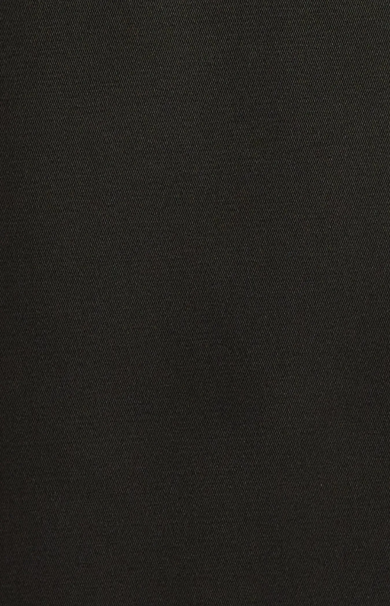 Evelyn Sleeveless Trench Coat - Black