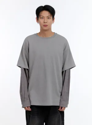 Men's Layered Shirt IO428