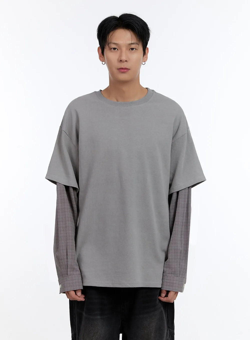 Men's Layered Shirt IO428