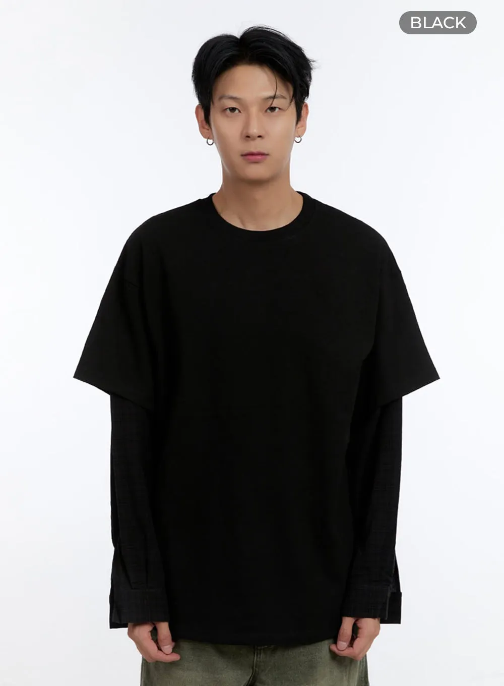 Men's Layered Shirt IO428