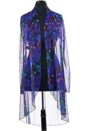 MIA Sheer Mid Length Print Duster