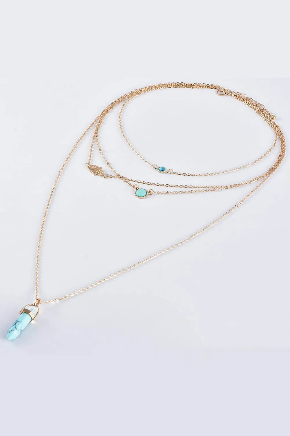 Multi-Layered Necklace-Gold