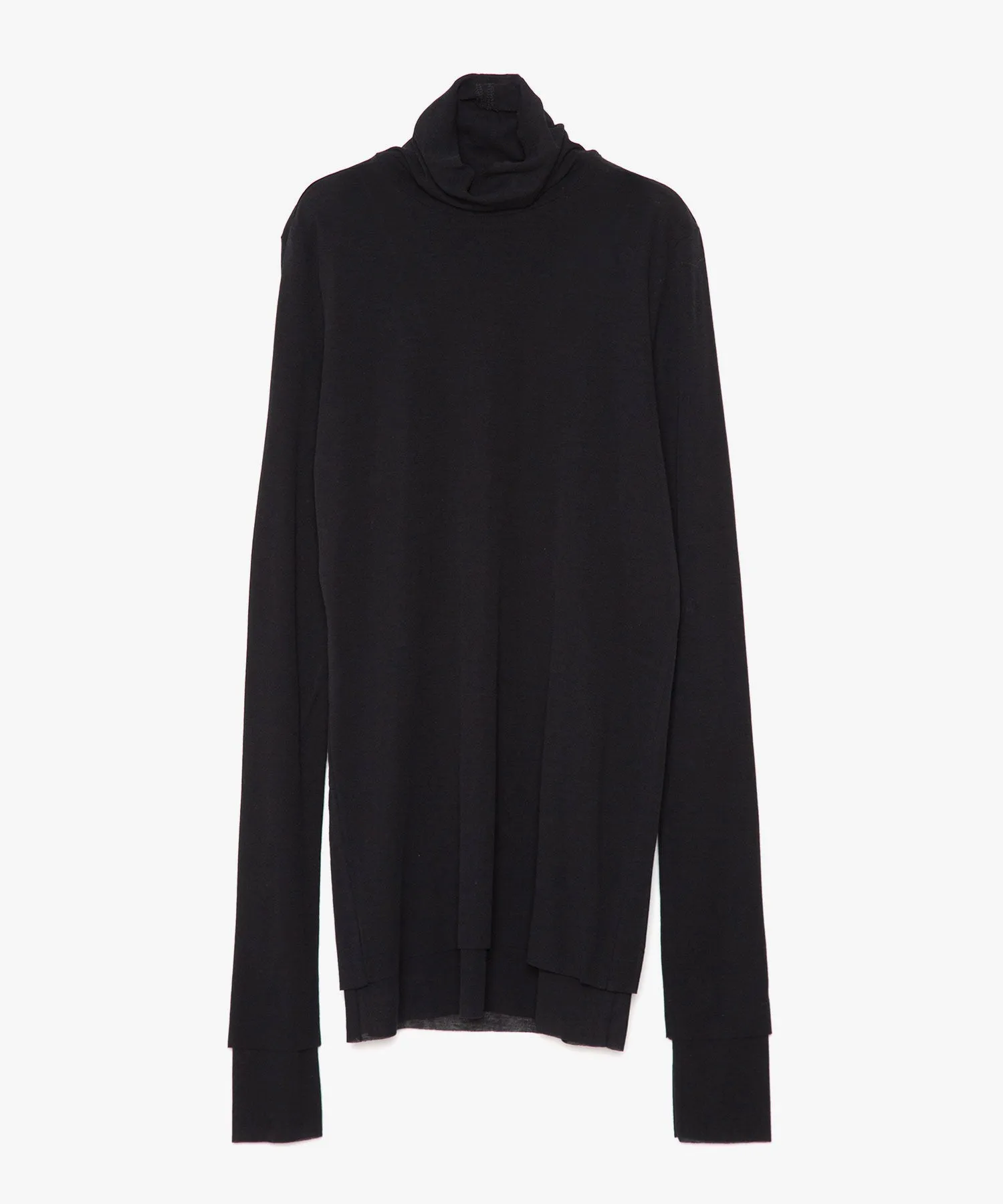 Sheer Cotton Layered Top