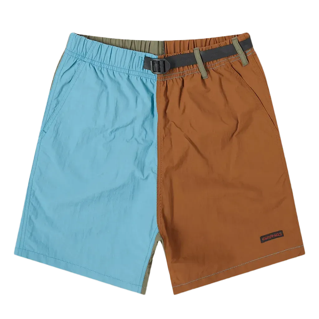 Shell Packable Shorts - Aqua / Mocha