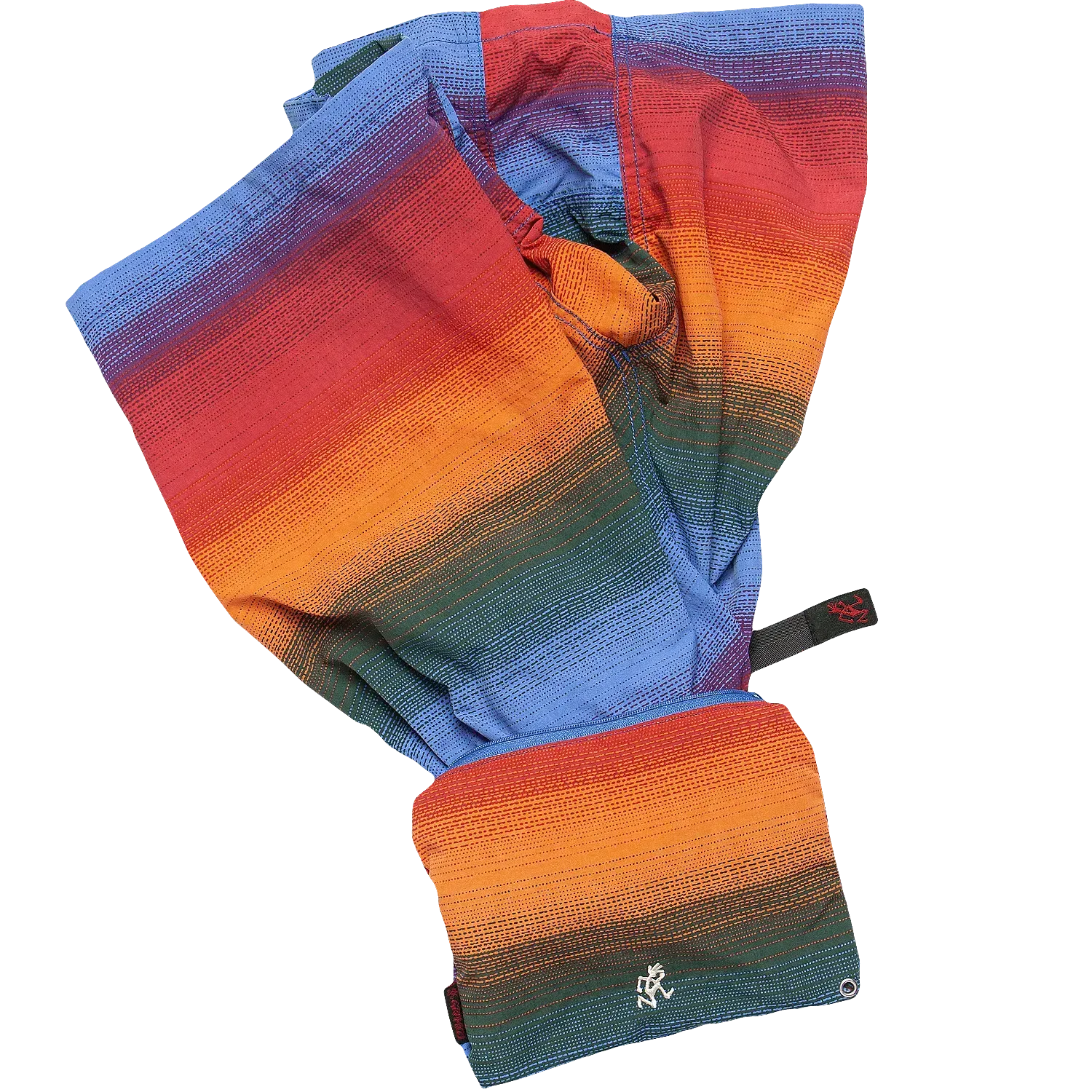 Shell Packable Shorts - Beach Bed