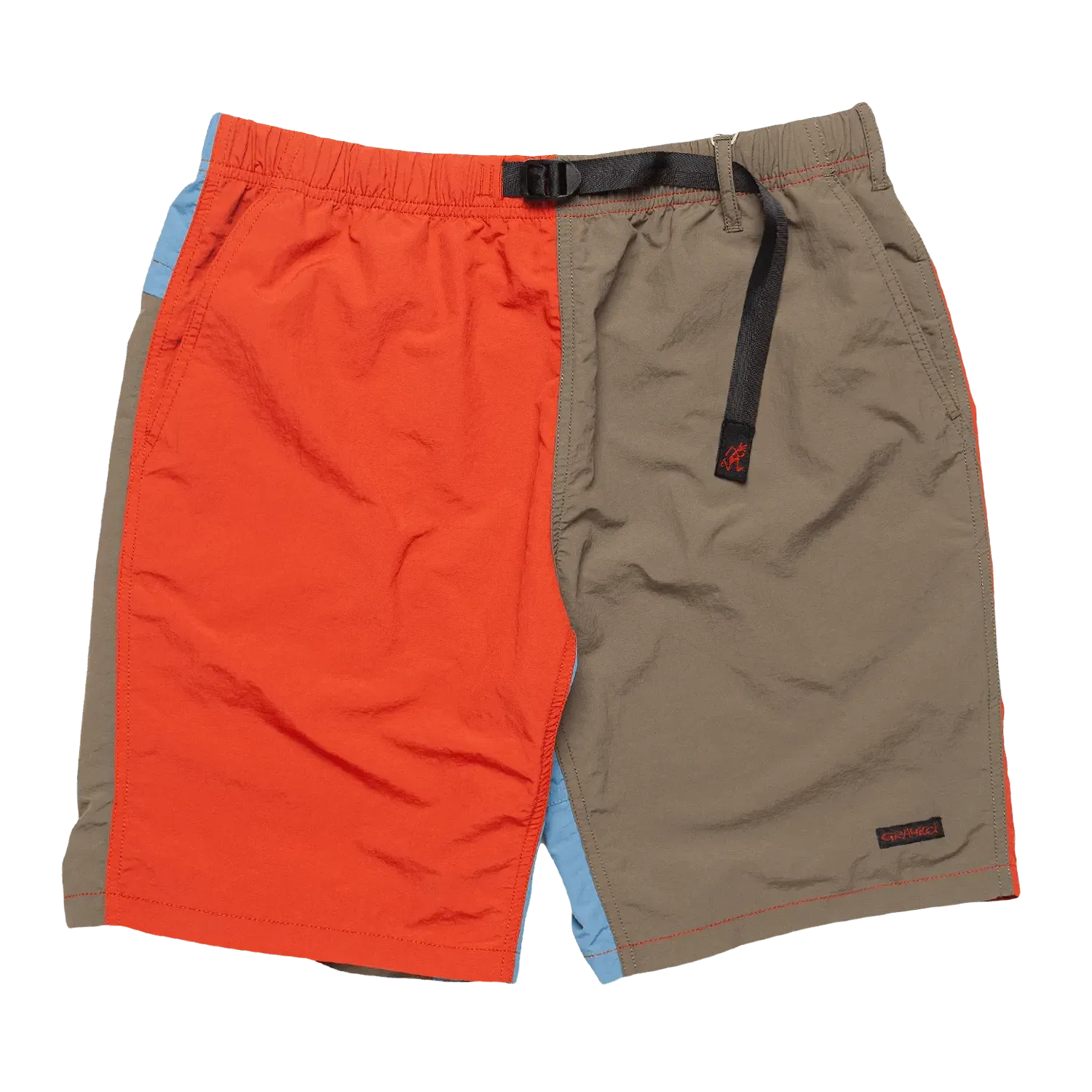 Shell Packable Shorts - Terra Cotta / Ash Olive